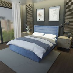 Кровать Тиана Решетка+ПМ+Дно (1600) в Нытве - nytva.mebel24.online | фото
