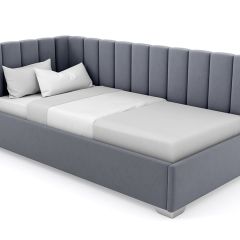 Кровать угловая Хлоя интерьерная +основание (120х200) в Нытве - nytva.mebel24.online | фото 9