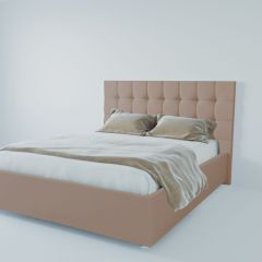Кровать Венеция с ПМ 1800 (велюр серый) в Нытве - nytva.mebel24.online | фото 2