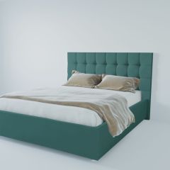 Кровать Венеция с ПМ 800 (велюр бирюзовый) в Нытве - nytva.mebel24.online | фото 2