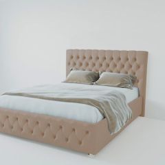 Кровать Версаль с ПМ 800 (велюр серый) в Нытве - nytva.mebel24.online | фото