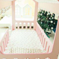 Кровать-домик без ящика 800*1600 (Розовый) в Нытве - nytva.mebel24.online | фото 3