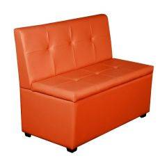 Кухонный диван Уют-1 (1000) Оранжевый в Нытве - nytva.mebel24.online | фото 1