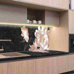 Кухонный фартук со столешницей (А-05) в едином стиле (3050 мм) в Нытве - nytva.mebel24.online | фото