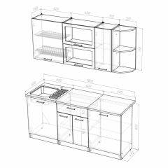 Кухонный гарнитур Лира макси 1800 в Нытве - nytva.mebel24.online | фото 4