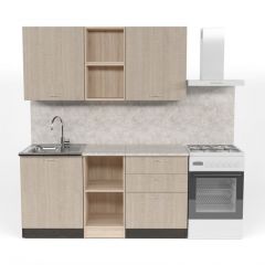 Кухонный гарнитур Надежда стандарт 5 1600 мм в Нытве - nytva.mebel24.online | фото 3