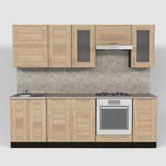 Кухонный гарнитур Ника базис 2400 в Нытве - nytva.mebel24.online | фото 3