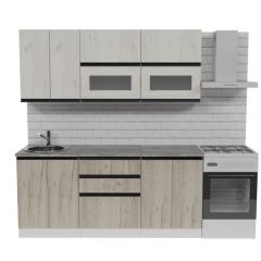 Кухонный гарнитур Паола макси 1800 мм в Нытве - nytva.mebel24.online | фото 3