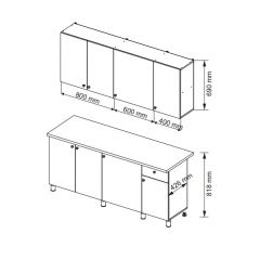 Кухонный гарнитур POINT 180 в Нытве - nytva.mebel24.online | фото 11