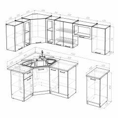 Кухонный гарнитур Сабрина оптима 1300*2500 в Нытве - nytva.mebel24.online | фото 3