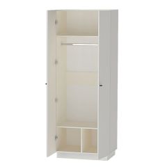 Квадро ШК-1 Шкаф 2дв (ЛДСП миндаль) в Нытве - nytva.mebel24.online | фото 2