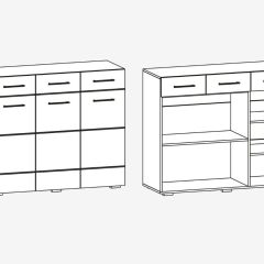 Модульная гостиная Фиеста (Венге/Белый глянец) в Нытве - nytva.mebel24.online | фото 3