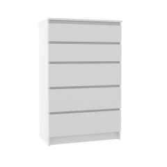 МОРИ МК 700.5 Комод (белый) в Нытве - nytva.mebel24.online | фото 2