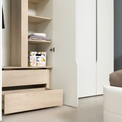 Муссон Шкаф двухстворчатый 13.198 в Нытве - nytva.mebel24.online | фото 3