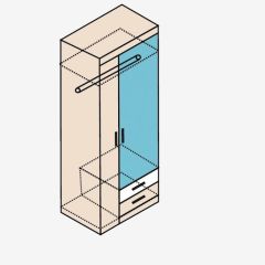 НИКА Н10з Шкаф для одежды в Нытве - nytva.mebel24.online | фото 4