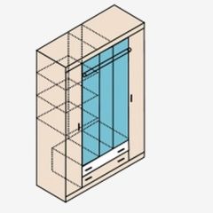 НИКА Н13 Шкаф для одежды в Нытве - nytva.mebel24.online | фото 5