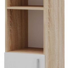 Пенал ПКС-8 Дуб сонома/Белый глянец в Нытве - nytva.mebel24.online | фото