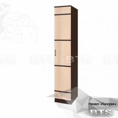 Пенал Сакура (венге/лоредо) в Нытве - nytva.mebel24.online | фото