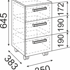 Подростковая Волкер (модульная) в Нытве - nytva.mebel24.online | фото 27