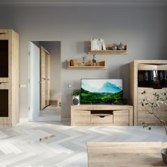 Полка подвесная НКМ Версаль-5 секция №15 в Нытве - nytva.mebel24.online | фото 2
