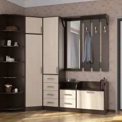 Прихожая ДИАНА-4 сек №29 (Венге/Дуб молочный) в Нытве - nytva.mebel24.online | фото 3