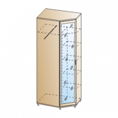 Прихожая Мелисса композиция 10 (Акация Молдау) в Нытве - nytva.mebel24.online | фото 6