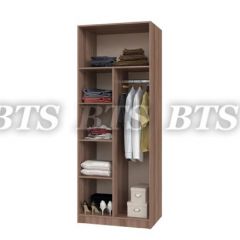 Шкаф 2-х створчатый с перегородкой (венге/лоредо) в Нытве - nytva.mebel24.online | фото 2