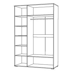Шкаф 3Д Вегас (1500) в Нытве - nytva.mebel24.online | фото 2
