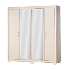 Шкаф 4-дверный со стеклом №367 Афины в Нытве - nytva.mebel24.online | фото
