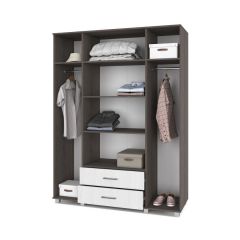 ЕВА Шкаф 4-х дверный Е43 в Нытве - nytva.mebel24.online | фото 2