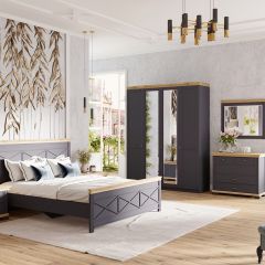 Шкаф 4х ств НКМ Лиана-1 в Нытве - nytva.mebel24.online | фото 3