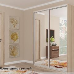 Шкаф №5 1.5-2 Оптима 2300х1504х452 (фасад 2 зеркала) в Нытве - nytva.mebel24.online | фото 5