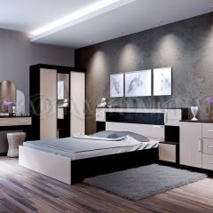 БАСЯ Шкаф (Дуб беленый/Венге) в Нытве - nytva.mebel24.online | фото 3