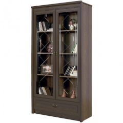 Шкаф для книг №667 "Флоренция" Дуб оксфорд в Нытве - nytva.mebel24.online | фото