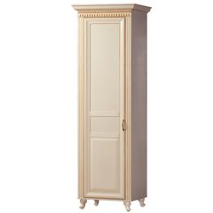 Шкаф для одежды 1-дверный №472 Марлен Кремовый белый в Нытве - nytva.mebel24.online | фото