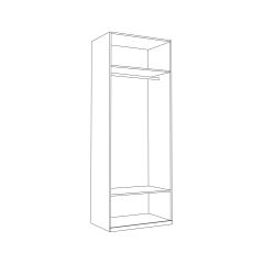Шкаф для одежды 13.329 Валенсия в Нытве - nytva.mebel24.online | фото 2