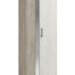 Шкаф Эмма (Дуб Крафт серый/белый) в Нытве - nytva.mebel24.online | фото