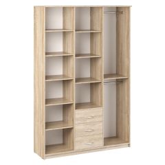 Шкаф комбинированный Дуэт Люкс с зеркалом в Нытве - nytva.mebel24.online | фото 3