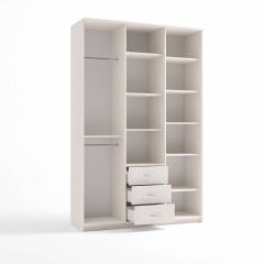 Шкаф комбинированный Дуэт Люкс с зеркалом в Нытве - nytva.mebel24.online | фото 7