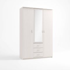 Шкаф комбинированный Дуэт Люкс с зеркалом в Нытве - nytva.mebel24.online | фото 6