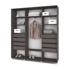 МАРТИН Шкаф-купе Анкор темный (2200*450) М421 в Нытве - nytva.mebel24.online | фото 4