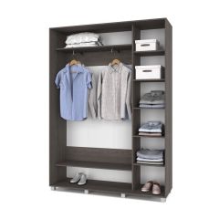 РОЛАНД Шкаф-купе Анкор темный (450*1600) Р461 в Нытве - nytva.mebel24.online | фото 3