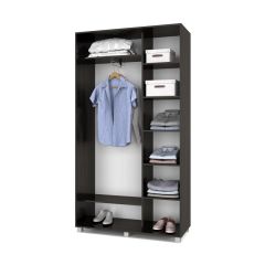 РОЛАНД Шкаф-купе с зеркалом Венге (450*1200) Р422 в Нытве - nytva.mebel24.online | фото 2