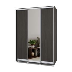 РОЛАНД Шкаф-купе с зеркалом Венге (450*1600) Р462 в Нытве - nytva.mebel24.online | фото 2