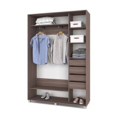 РОЛАНД Шкаф-купе Шимо темный (450*1000) Р401 в Нытве - nytva.mebel24.online | фото 5