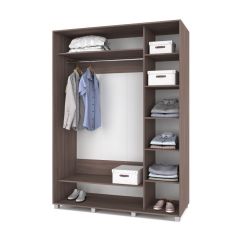 РОЛАНД Шкаф-купе Шимо темный (600*1700) Р671 в Нытве - nytva.mebel24.online | фото 2