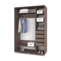 РОЛАНД Шкаф-купе Шимо темный (600*1700) Р671 в Нытве - nytva.mebel24.online | фото 4