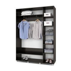 РОЛАНД Шкаф-купе Венге (450*1600) Р461 в Нытве - nytva.mebel24.online | фото 3