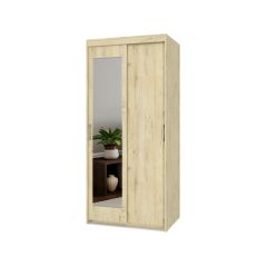 ТОМАС Шкаф-купе с зеркалом Ирландский дуб Т22 в Нытве - nytva.mebel24.online | фото