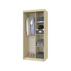 ТОМАС Шкаф-купе с зеркалом Ирландский дуб Т22 в Нытве - nytva.mebel24.online | фото 2